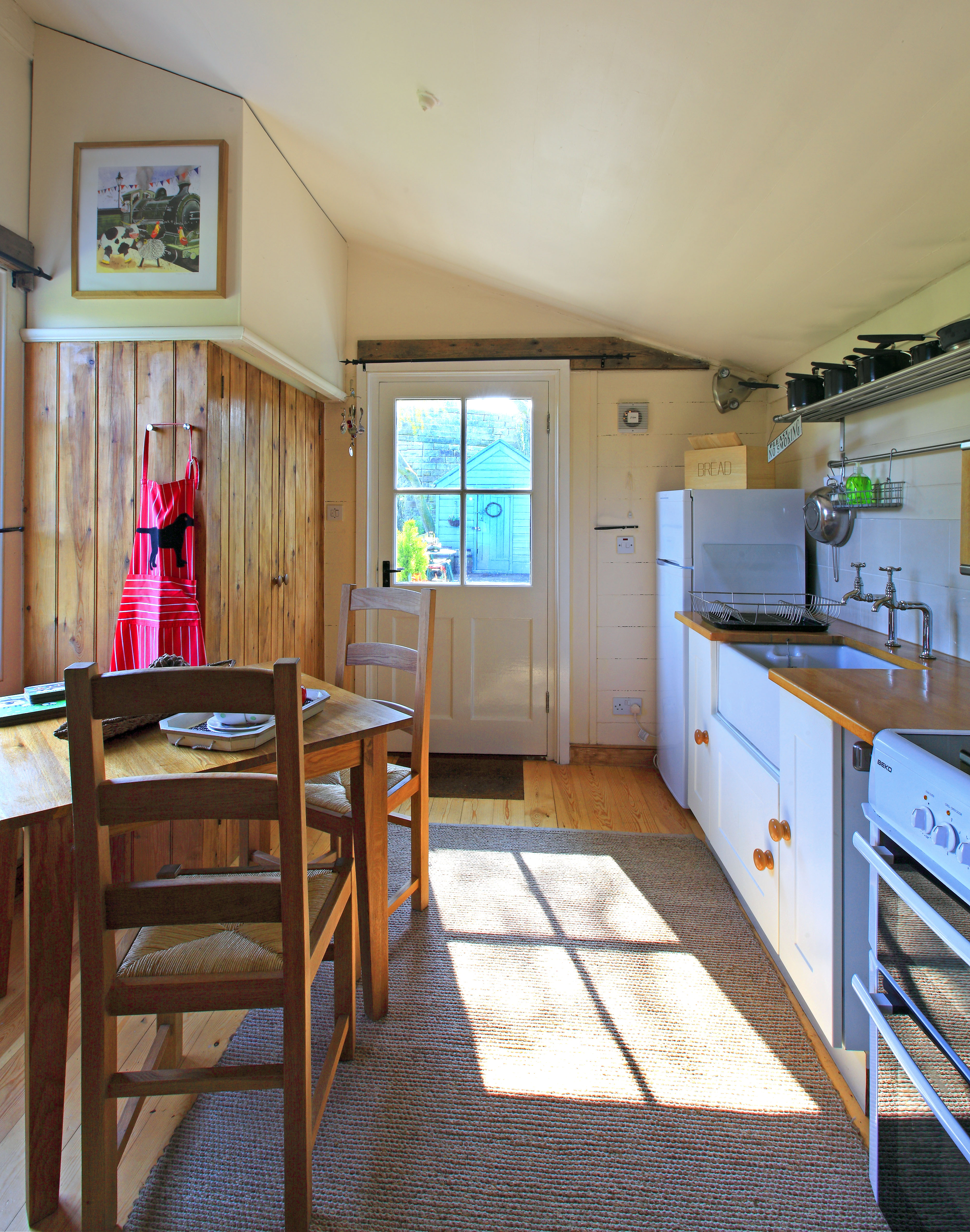 Dining kitchen Railway Station Cottages